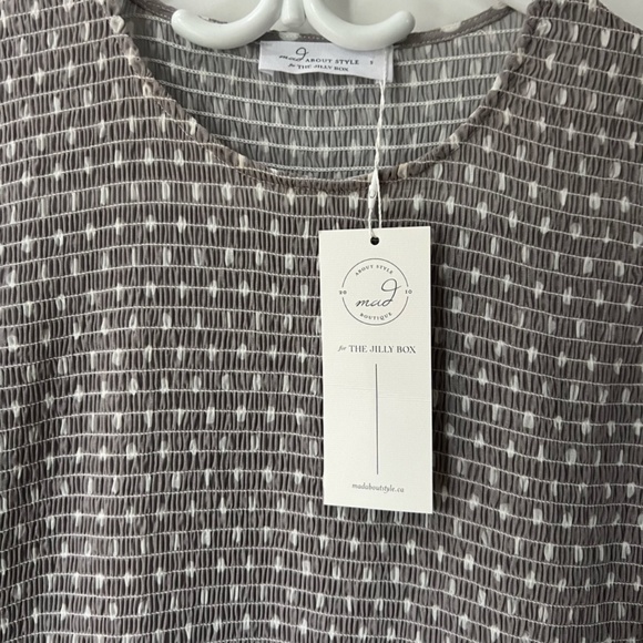 Mad about style dress Jilly Box Birch Dot NWT size S - Picture 2 of 7